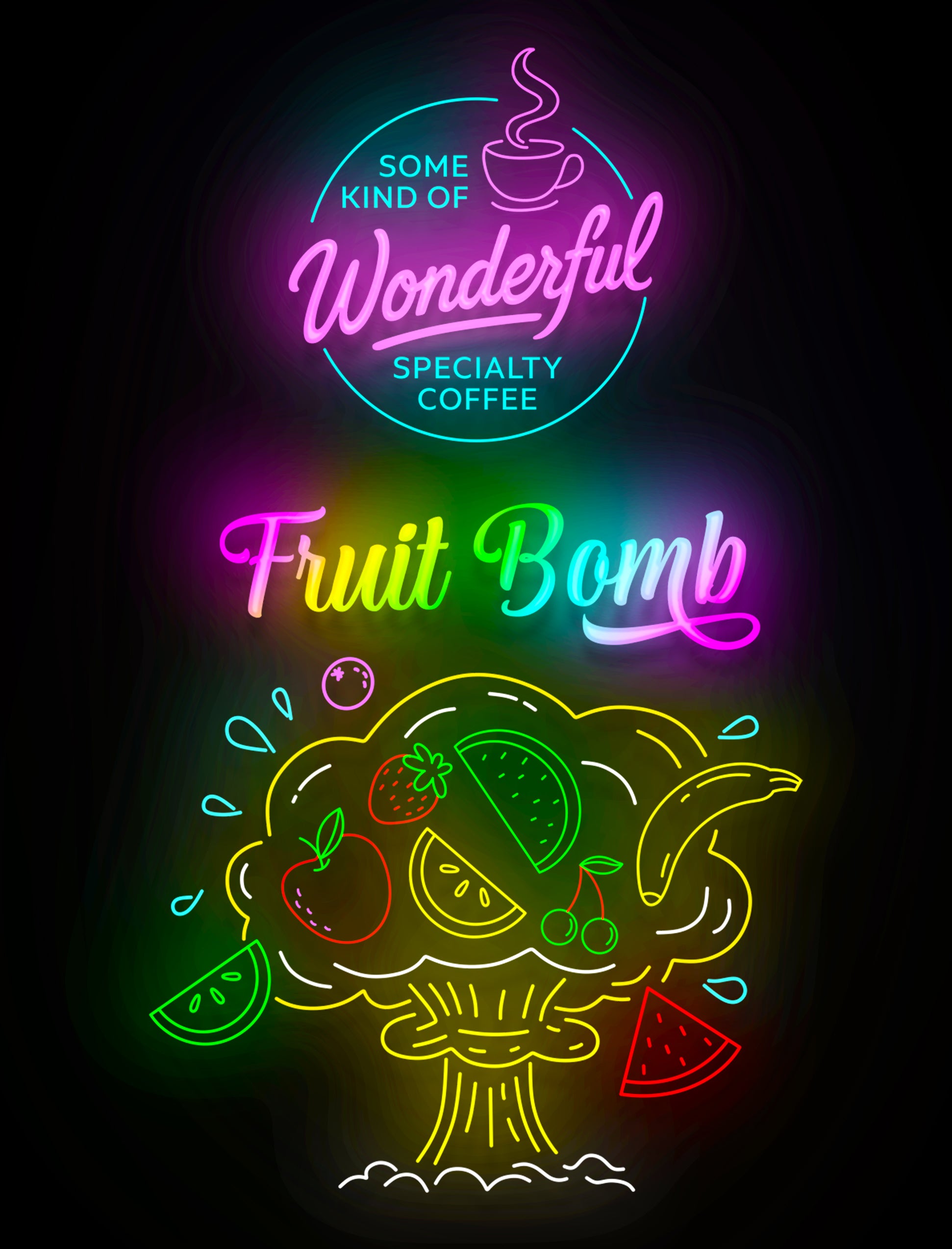 Fruit Bomb - Coffee - Columbia | Variety: Red and Yellow Caturra | Process: Natural Anaerobic